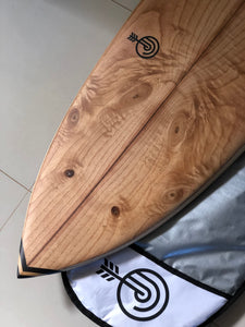 5'9" Surf-Jitsu Handmade Paulownia Bonzer