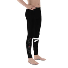 Load image into Gallery viewer, Men&#39;s White Belt Ranked Compression Pant Leggings