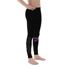 Load image into Gallery viewer, Men&#39;s Purple Belt Ranked Compression Pant Leggings