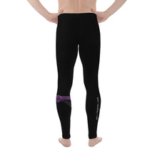 Load image into Gallery viewer, Men&#39;s Purple Belt Ranked Compression Pant Leggings