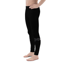 Load image into Gallery viewer, Men&#39;s Black Belt Ranked Compression Pant Leggings